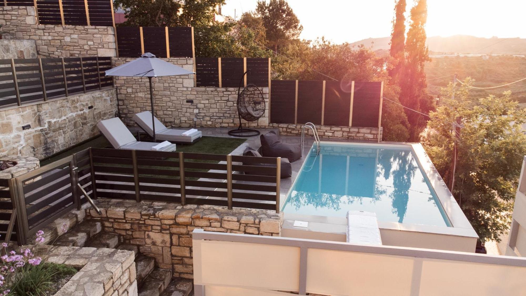Andromache Villas Roumelí Buitenkant foto