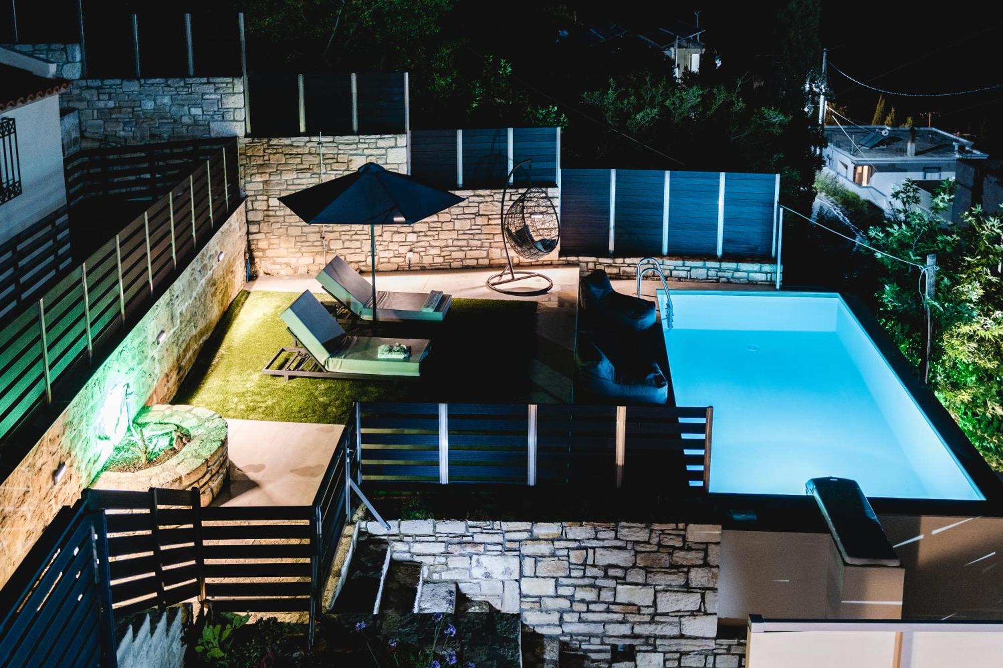Andromache Villas Roumelí Buitenkant foto