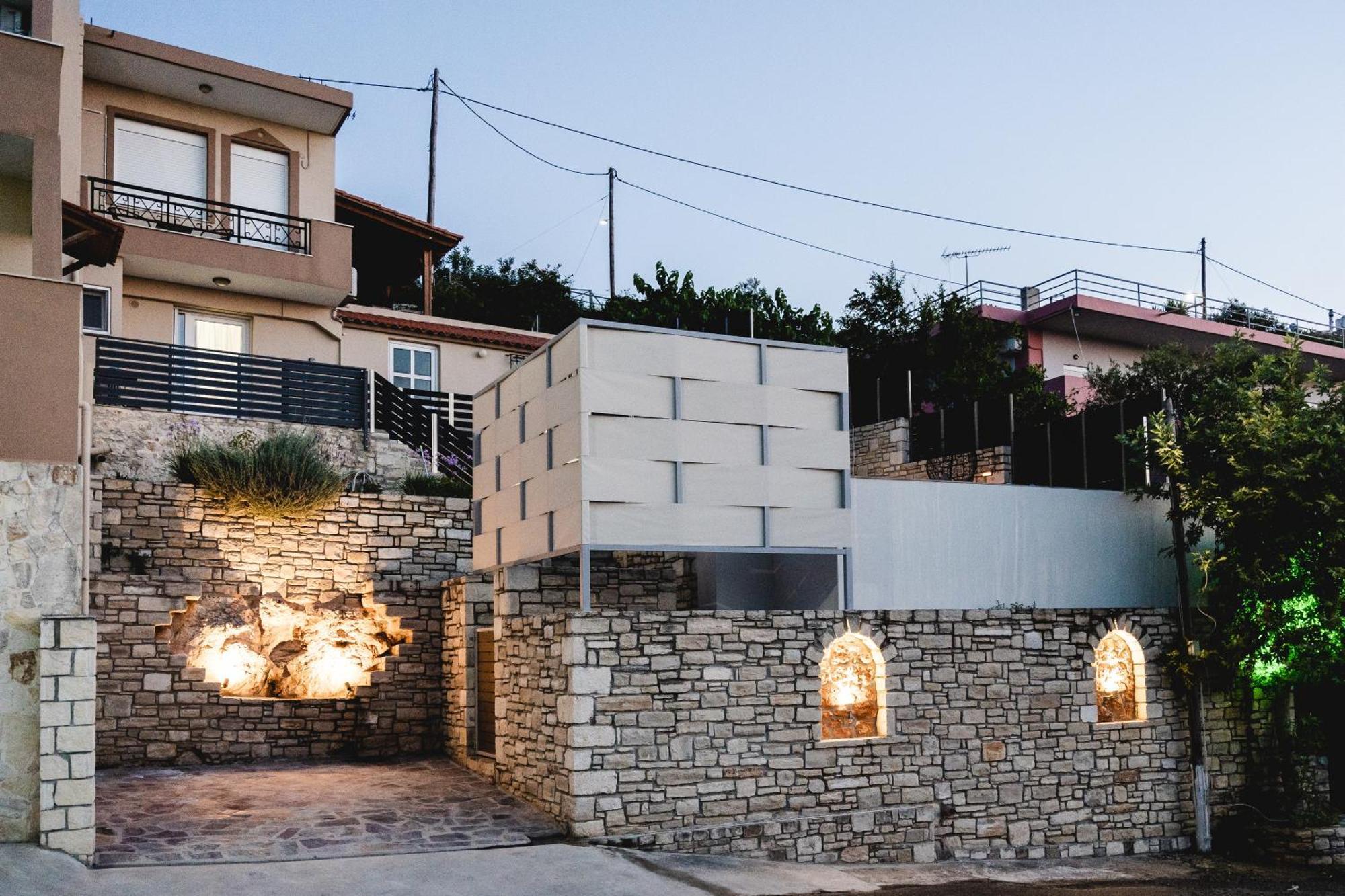 Andromache Villas Roumelí Buitenkant foto