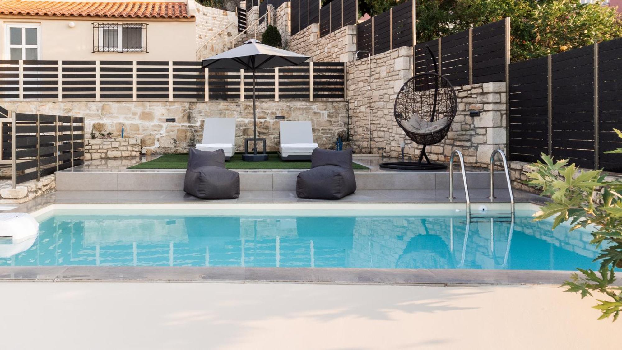 Andromache Villas Roumelí Buitenkant foto